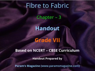 Fibre to Fabric