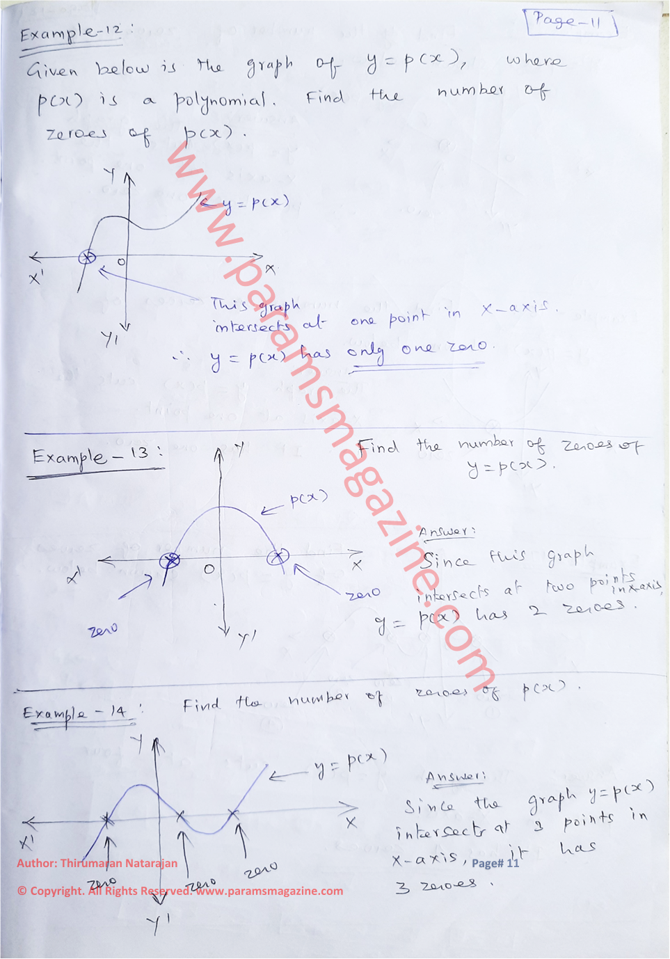 Class-10 - Polynomials - Notes - Page-11