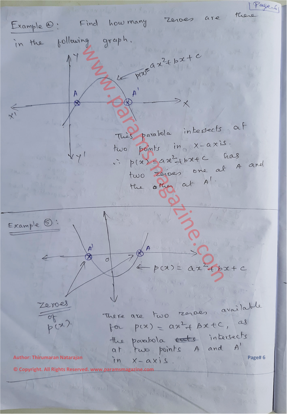 Class-10 - Polynomials - Notes - Page-6