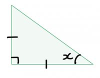 Isosceles Right Triangle